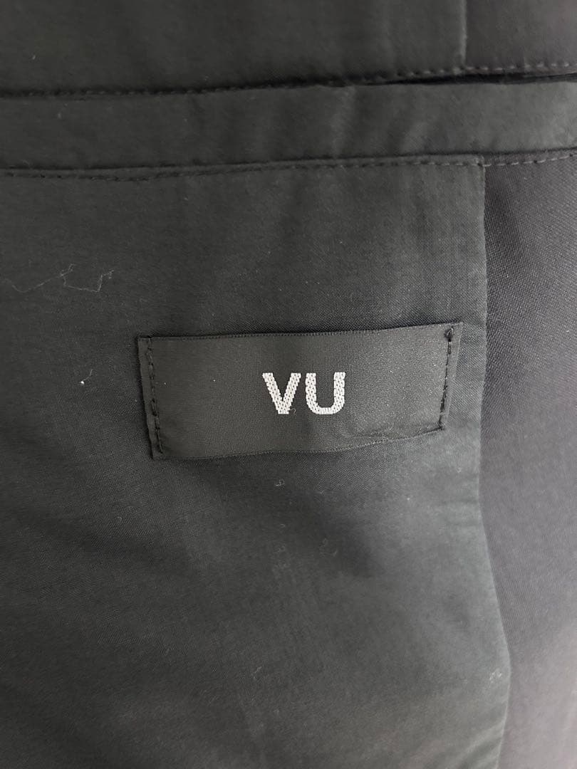 【VU/ヴウ】ノーカラージャケット（週末値下）