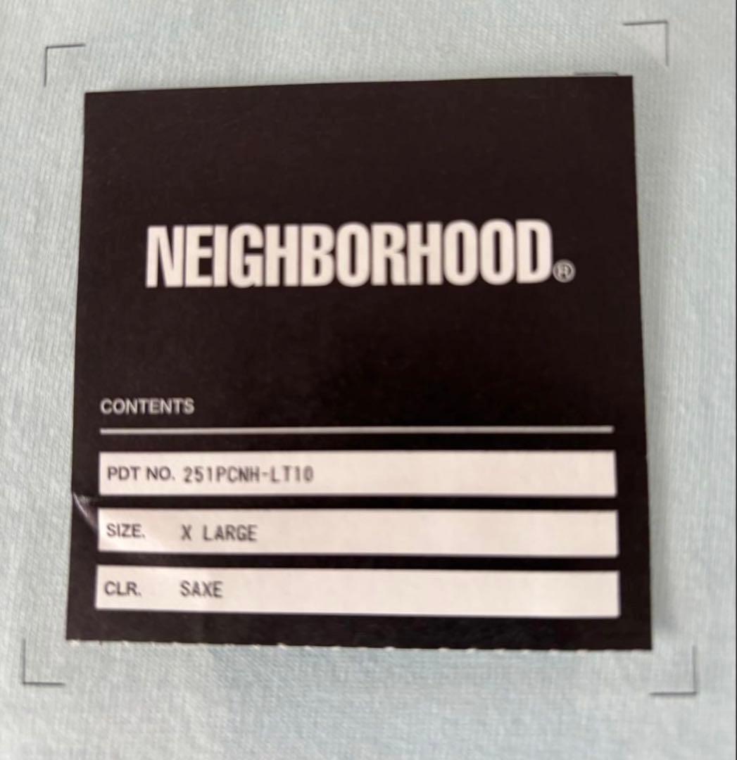 NEIGHBORHOOD 水色 XL ロングスリーブ