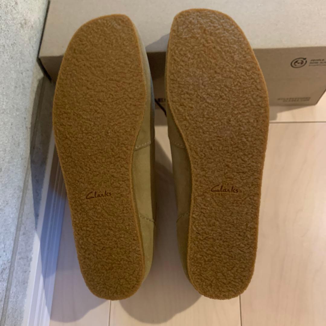 【新品未使用】クラークス ダークサンドスエード　UK8