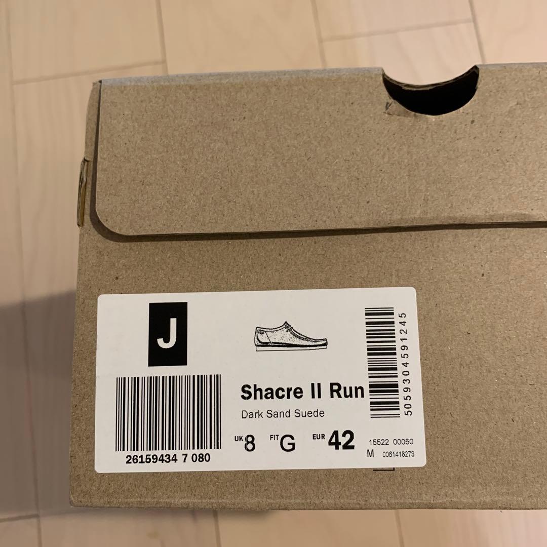 【新品未使用】クラークス ダークサンドスエード　UK8