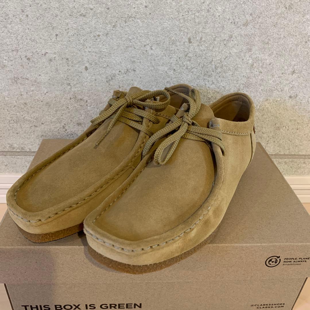 【新品未使用】クラークス ダークサンドスエード　UK8