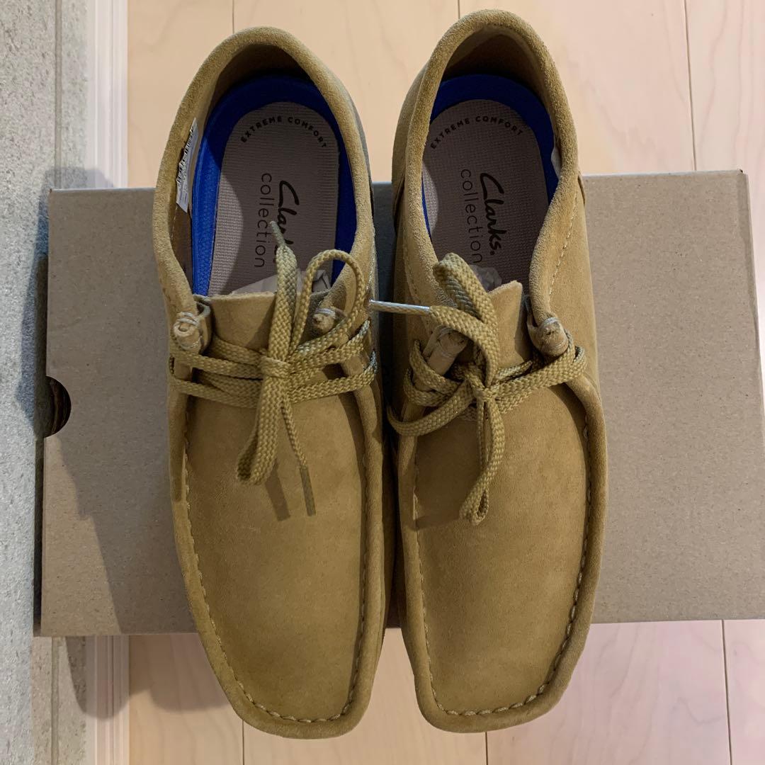 【新品未使用】クラークス ダークサンドスエード　UK8