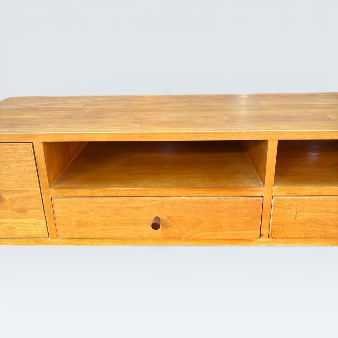 【最終価格】北欧風テレビ台 150cm幅 KOKOA ローボード 天然木