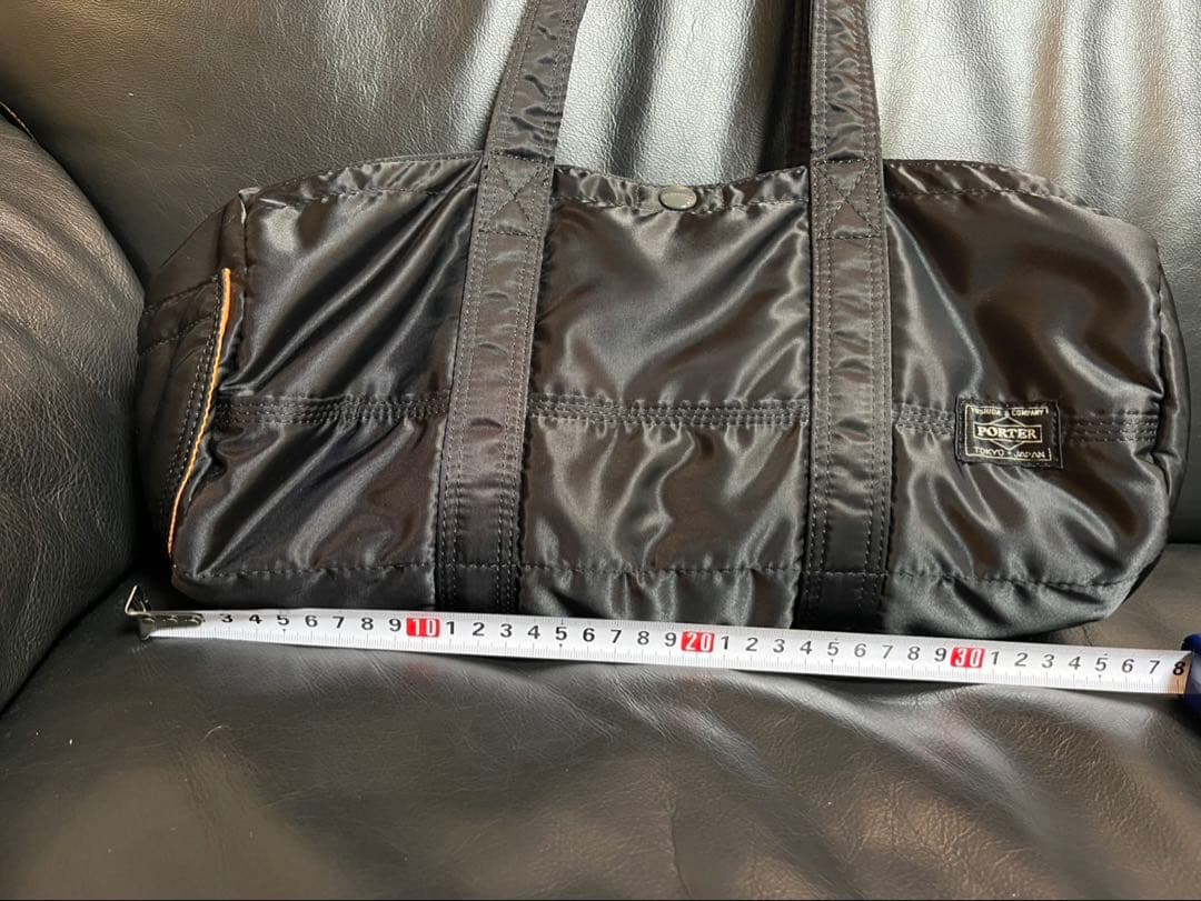 PORTER タンカー　ミニボストン　S ハンドバッグ　ブラック