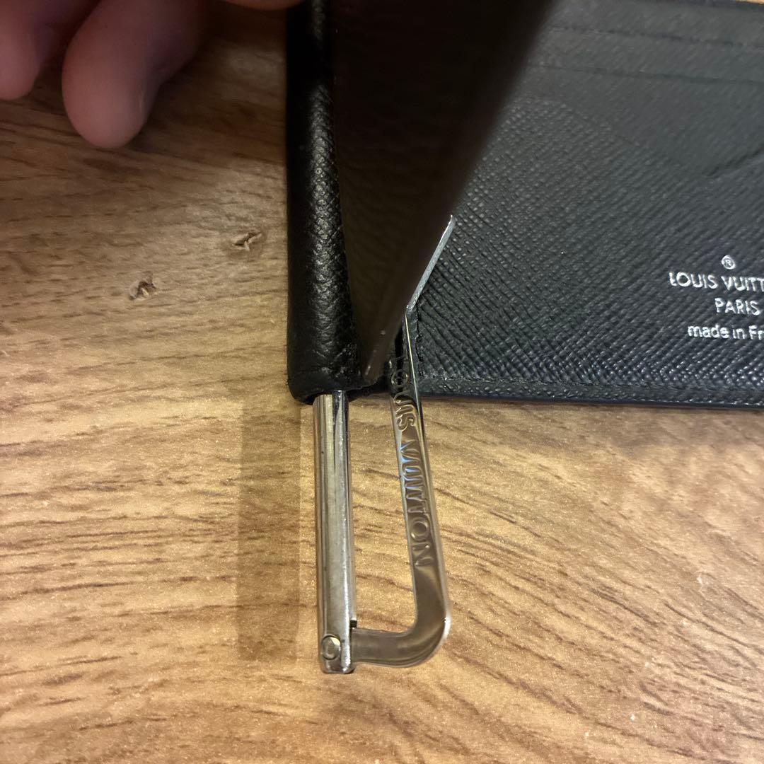 週末セール【極美品】LOUIS VUITTON タイガーブラック マネークリップ