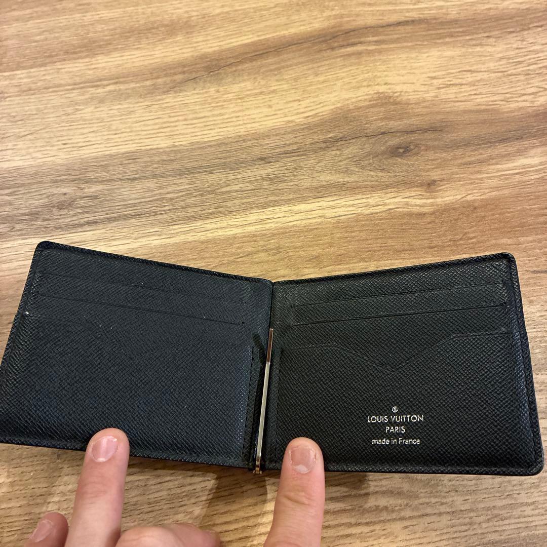 週末セール【極美品】LOUIS VUITTON タイガーブラック マネークリップ