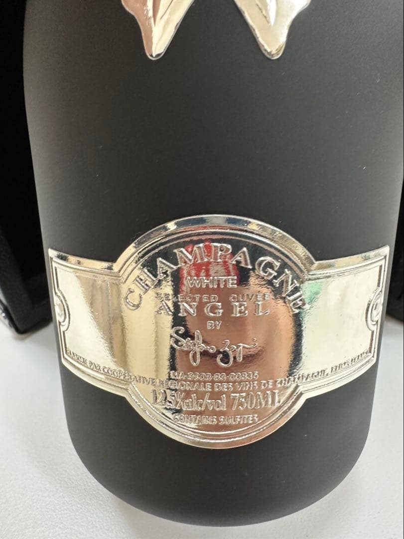 ANGEL CHAMPAGNEエンジェルブリュットブラックシャンパン 750ml