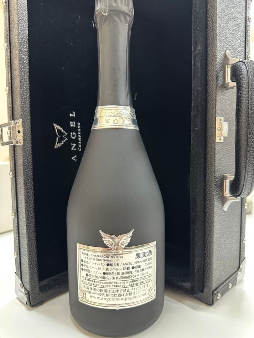 ANGEL CHAMPAGNEエンジェルブリュットブラックシャンパン 750ml