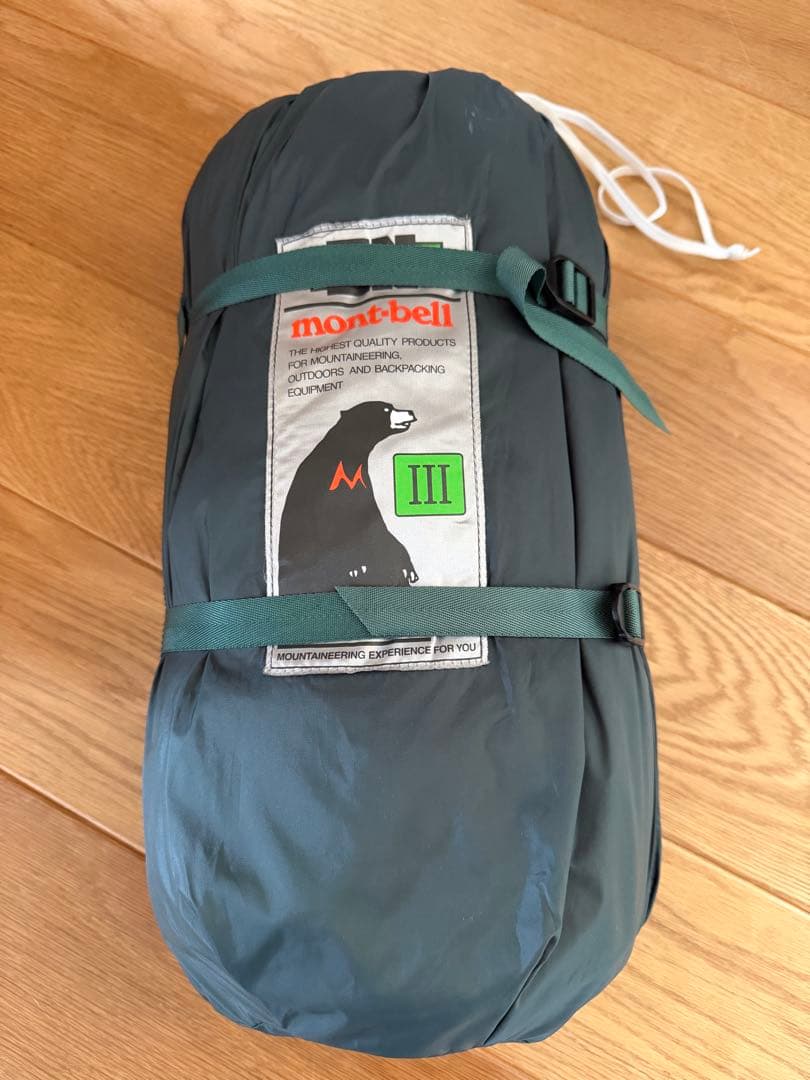 mont-bell モンベル ムーンライト テント III型 グランドシート付