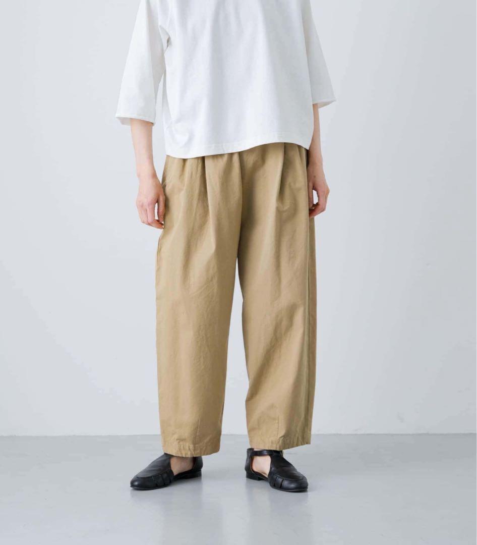 【かぐれ】コットンクロップドパンツ