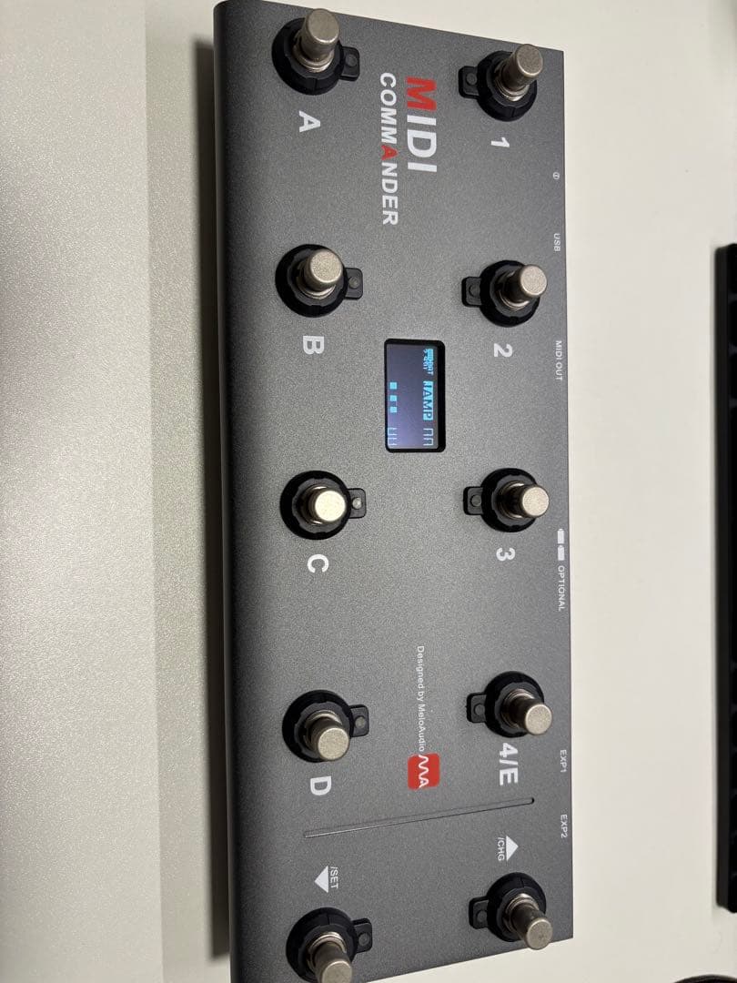 Melo Audio MIDI COMMANDER フットコントローラー