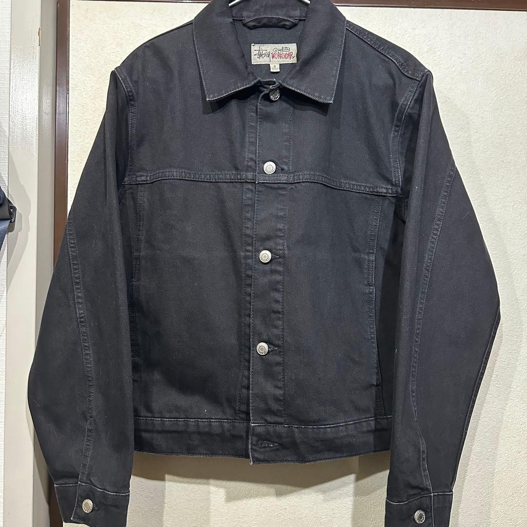 【美品】Stussy ストゥーシー デニムジャケット Sサイズ