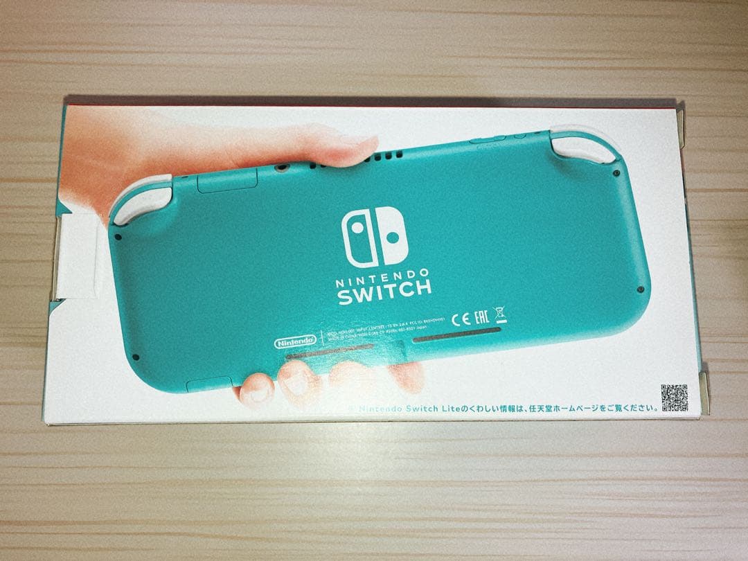 【シリコンカバー、ケース付】Nintendo Switch Lite ターコイズ