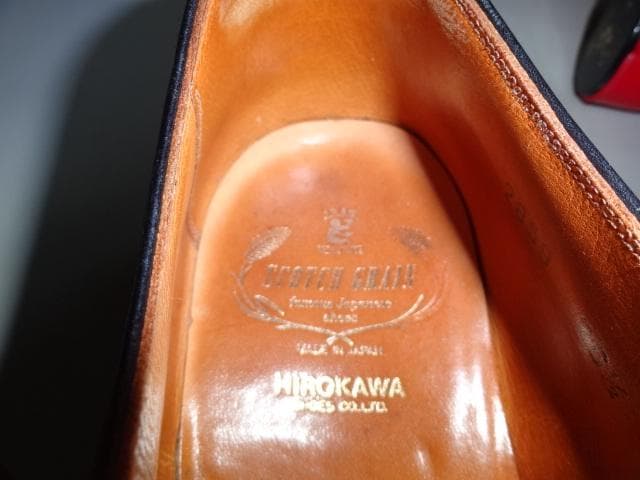 SCOTCH GRAIN　スコッチグレイン　Uチップ　2859 　黒　26.5