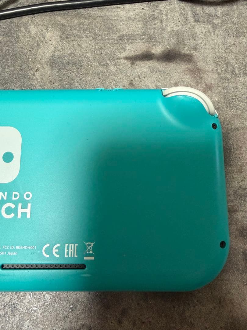 Nintendo Switch Lite 本体　ターコイズ　充電器あり