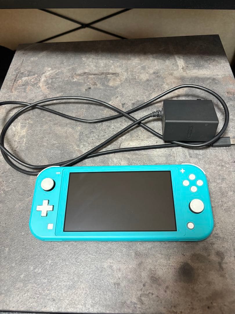 Nintendo Switch Lite 本体　ターコイズ　充電器あり