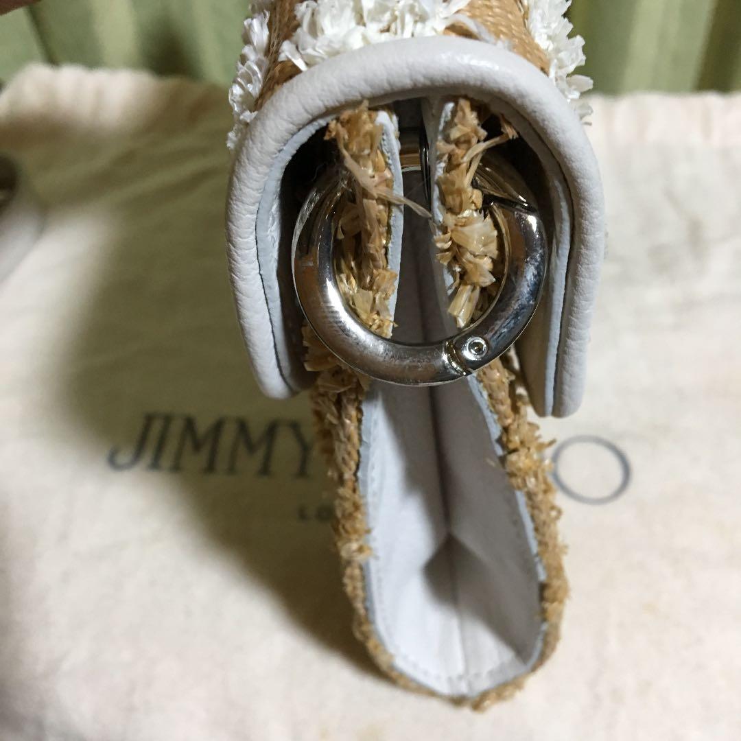新品同様 ジミーチュウ クラッチバッグ