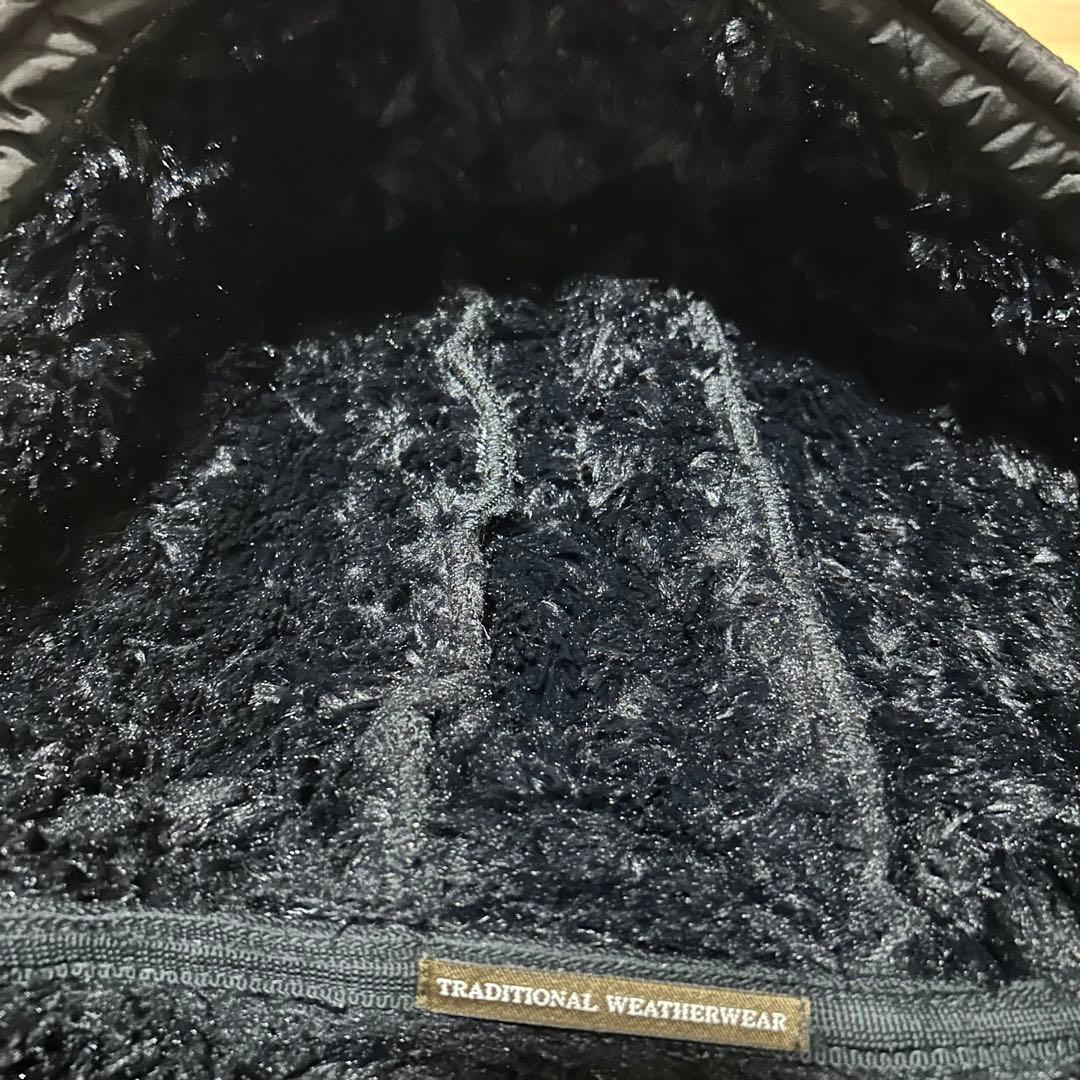 【美品】トラディショナルウェザーウェア 裏ボアコート 40 ブラック