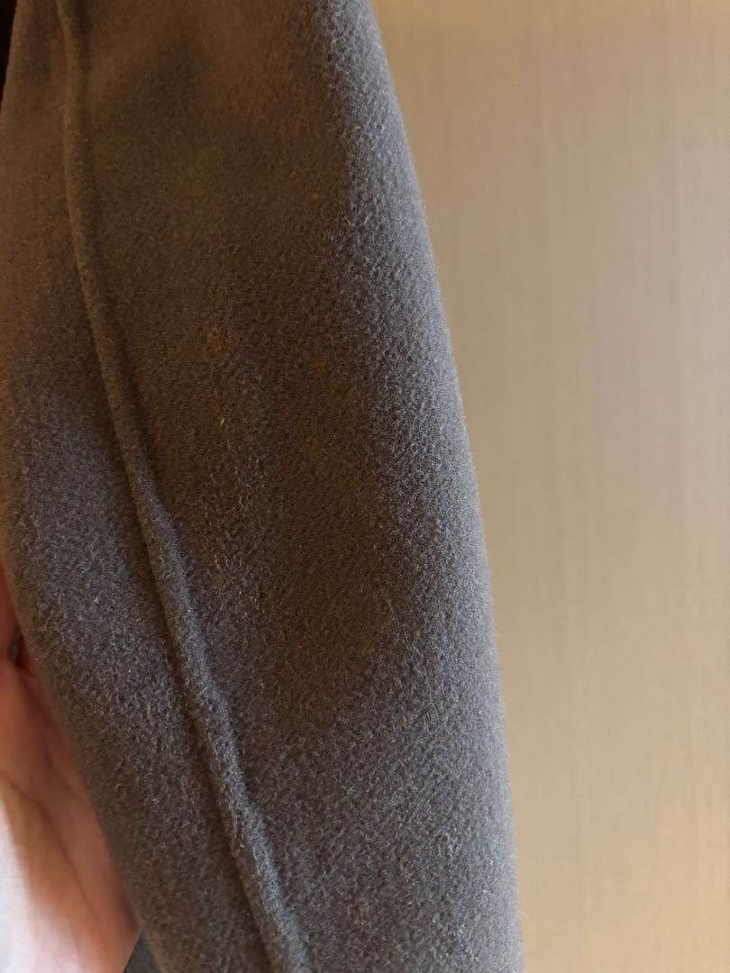 ジルサンダー Jil sander ブラウン チェスターコート ロング丈