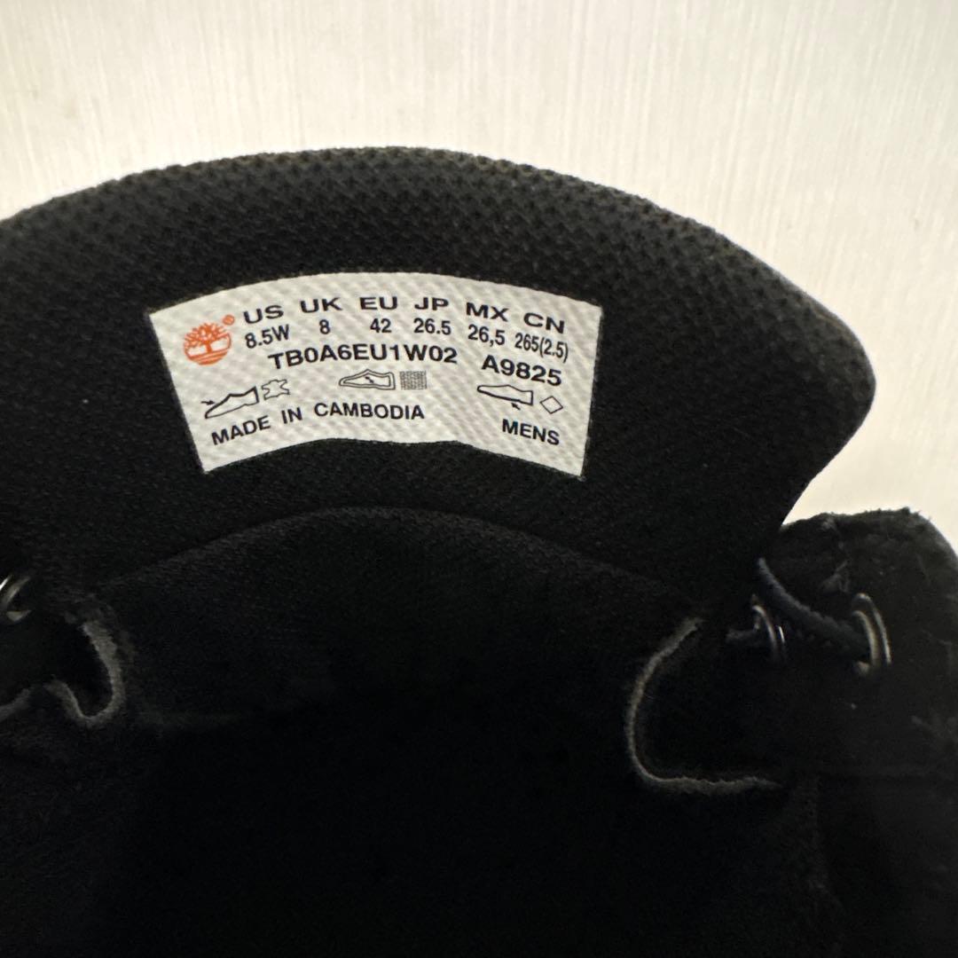 ほぼ新品 Timberland ショートブーツ (ブラック)