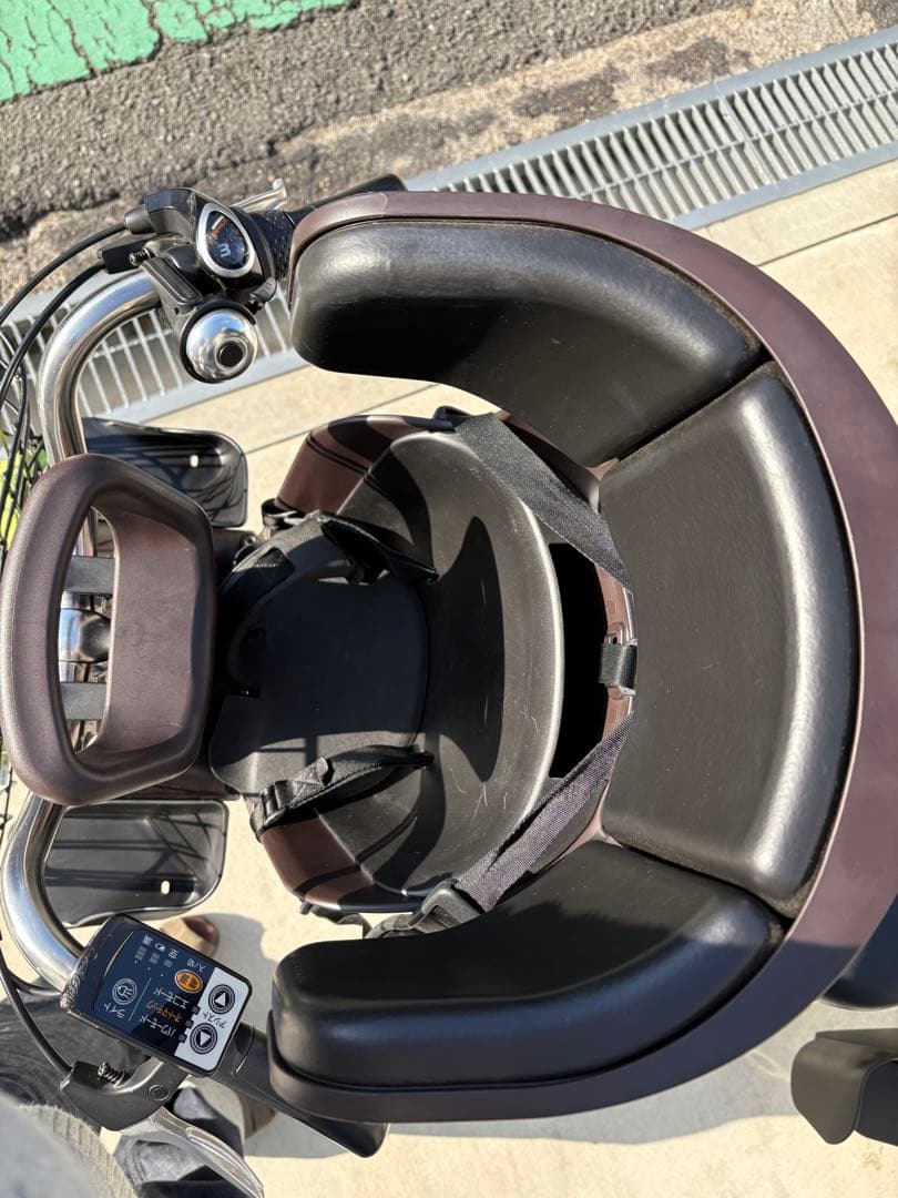 OGK 技研　自転車用フロントベビーシート　ココアブラウン