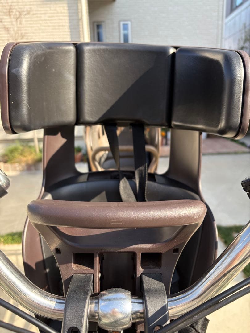 OGK 技研　自転車用フロントベビーシート　ココアブラウン