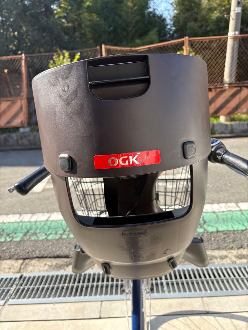 OGK 技研　自転車用フロントベビーシート　ココアブラウン