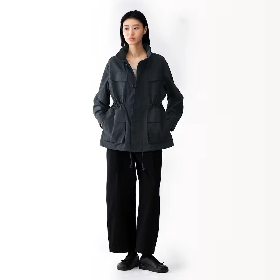 【L】青 MUJI Labo ムジラボ ワークブルゾン 新品未使用 2026今季