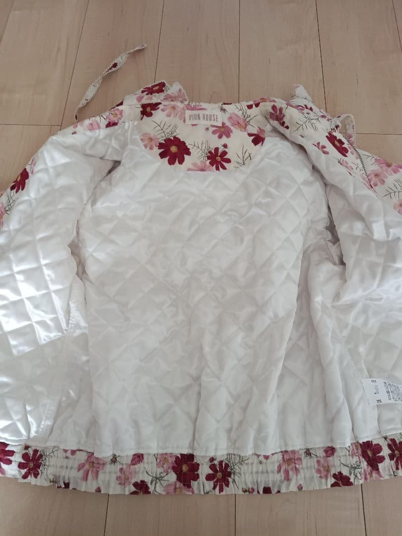 【ゆきゆき♡】　　美品　ピンクハウス　コスモス柄ブルゾン