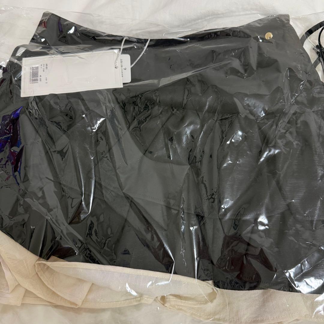 スカート ANDMARY Mel gather skirt black