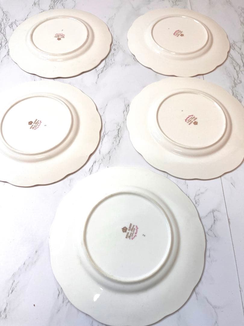 【希少】ロイヤルアルバート　レディーカーライル　18cm 5枚