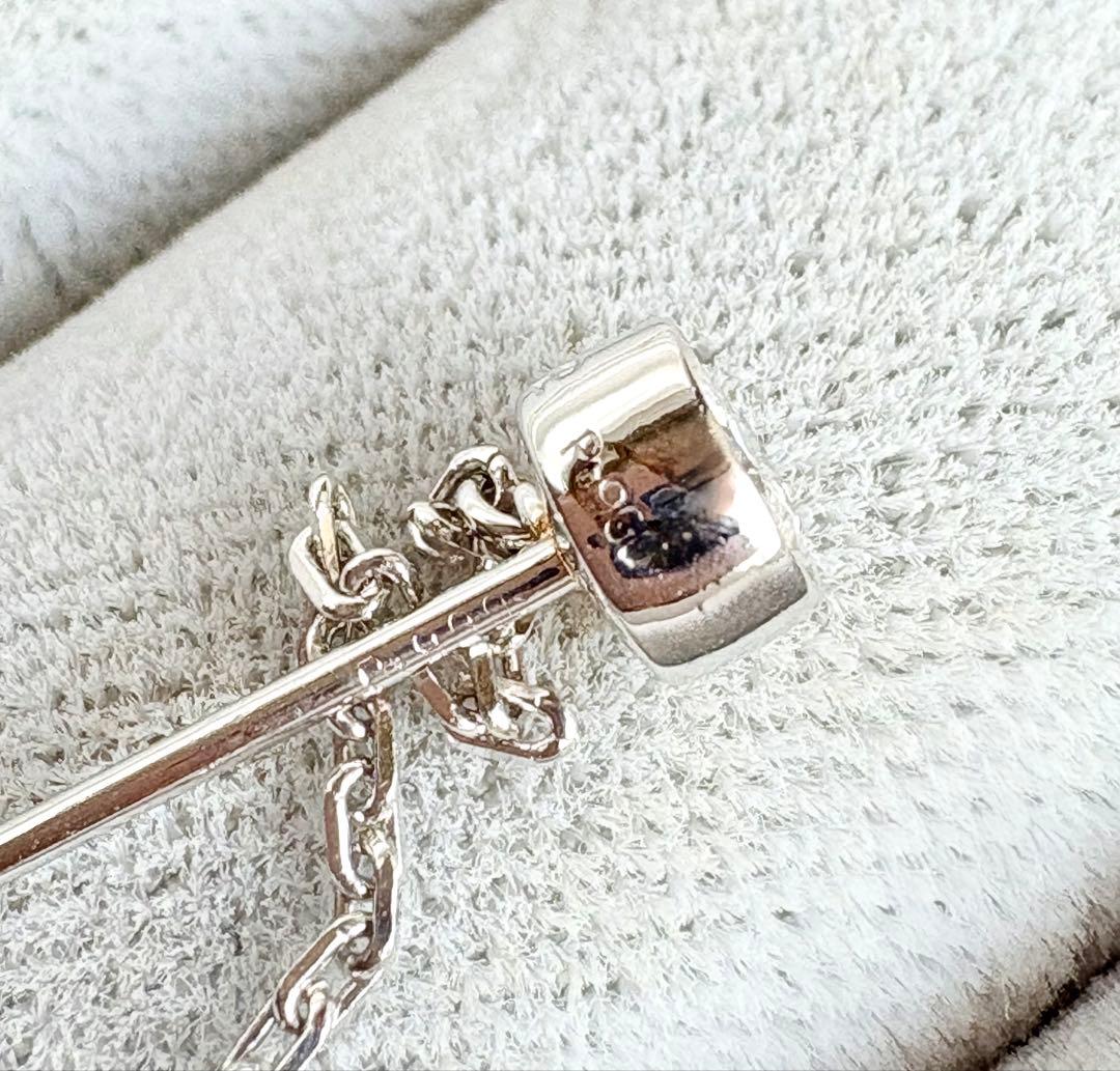 ダイヤモンド　Pt.900のタイタック　ネクタイピン　ブローチ