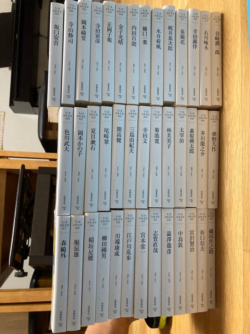 ちくま日本文学 全４０巻セット (筑摩書房)