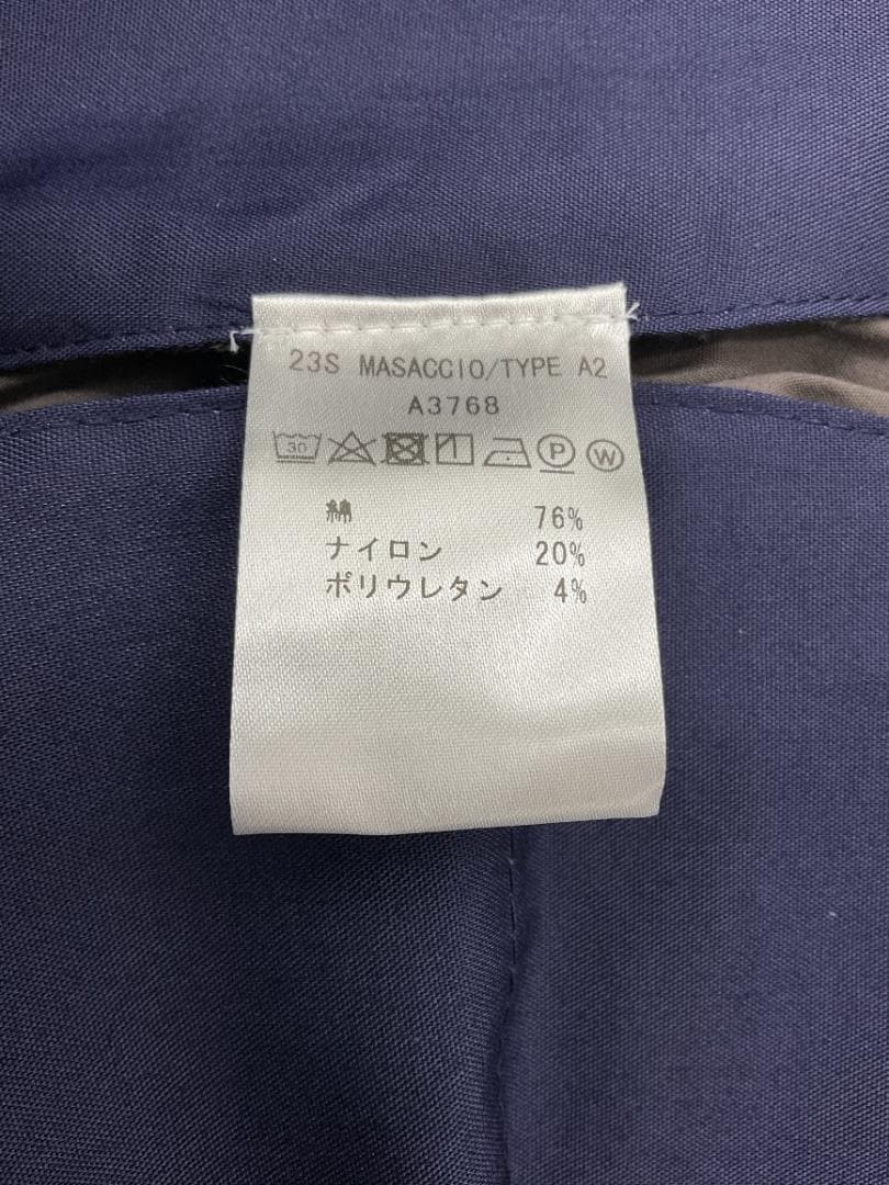 【新品】giab's ARCHIVIO マサッチョ ストレッチ スラックス 50