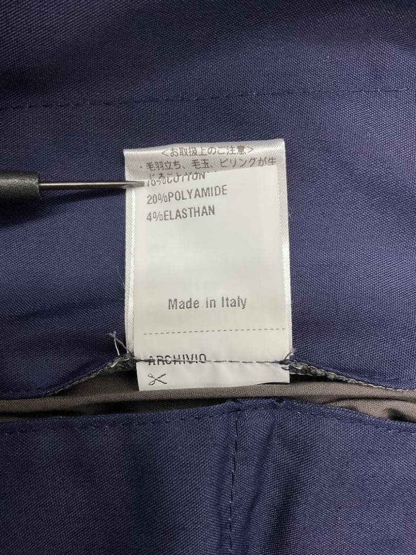 【新品】giab's ARCHIVIO マサッチョ ストレッチ スラックス 50