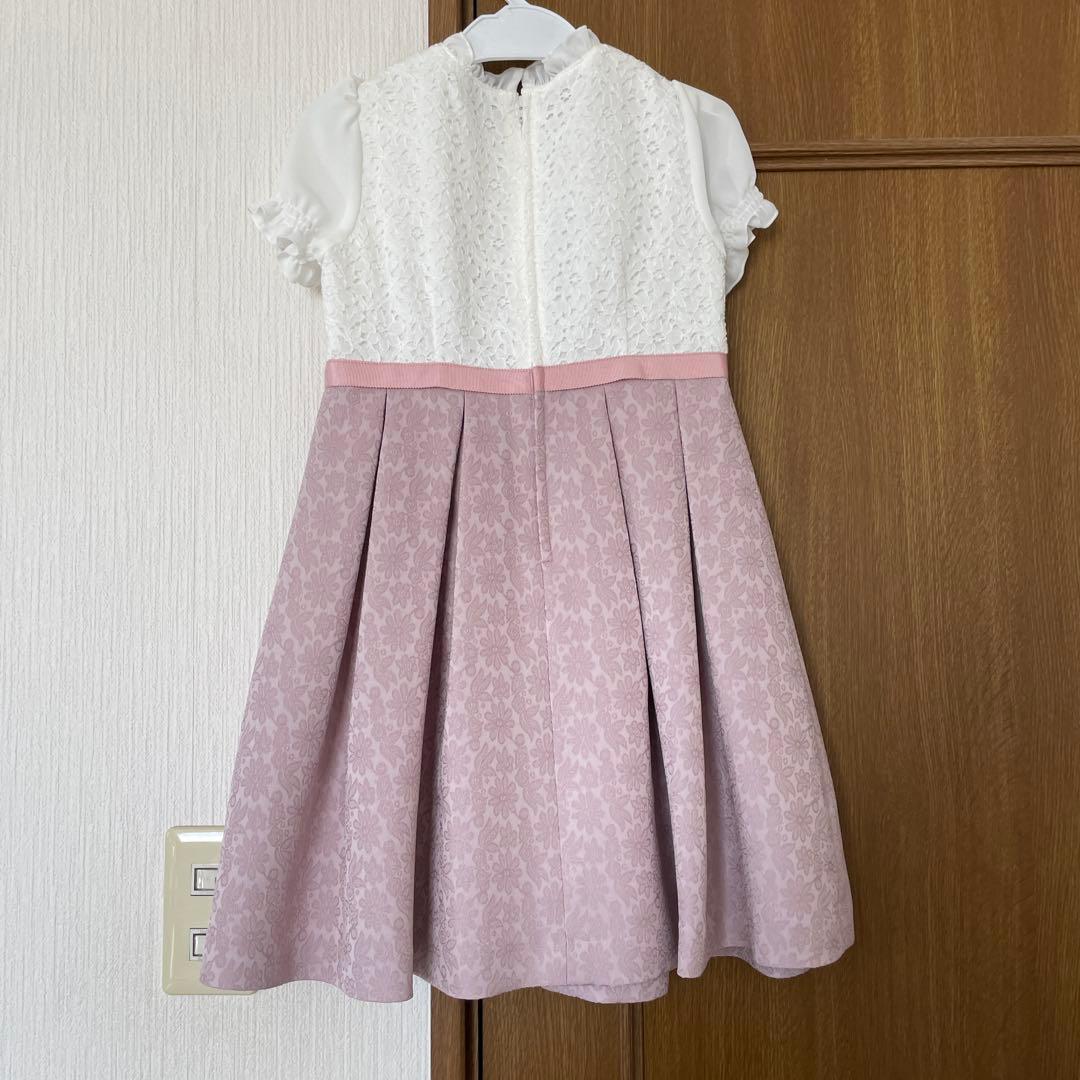 美品★ BEAMS 女の子　フォーマル　120 ネイビー・ピンク　卒園式　入学式