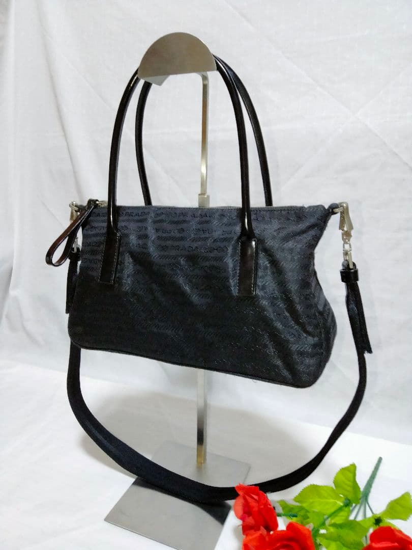 ジャリ プラダ PRADA ショルダーバッグ ハンドバッグ 2way