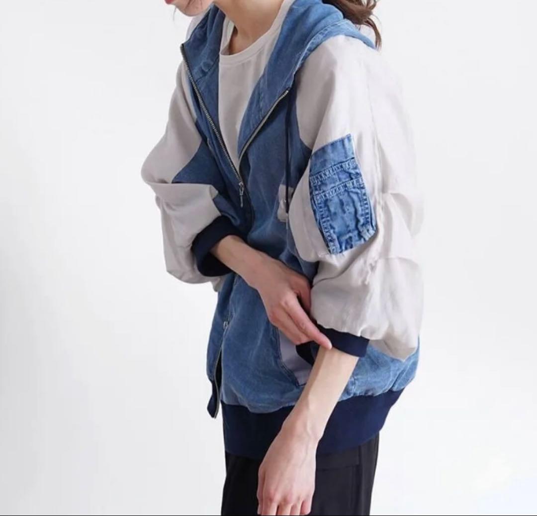 ヤマダヤCLOVE ライトフードブルゾン新品