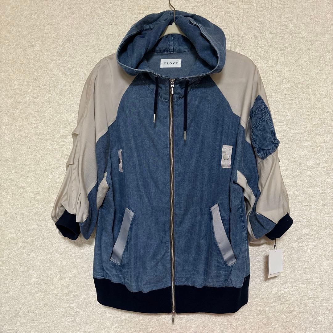 ヤマダヤCLOVE ライトフードブルゾン新品