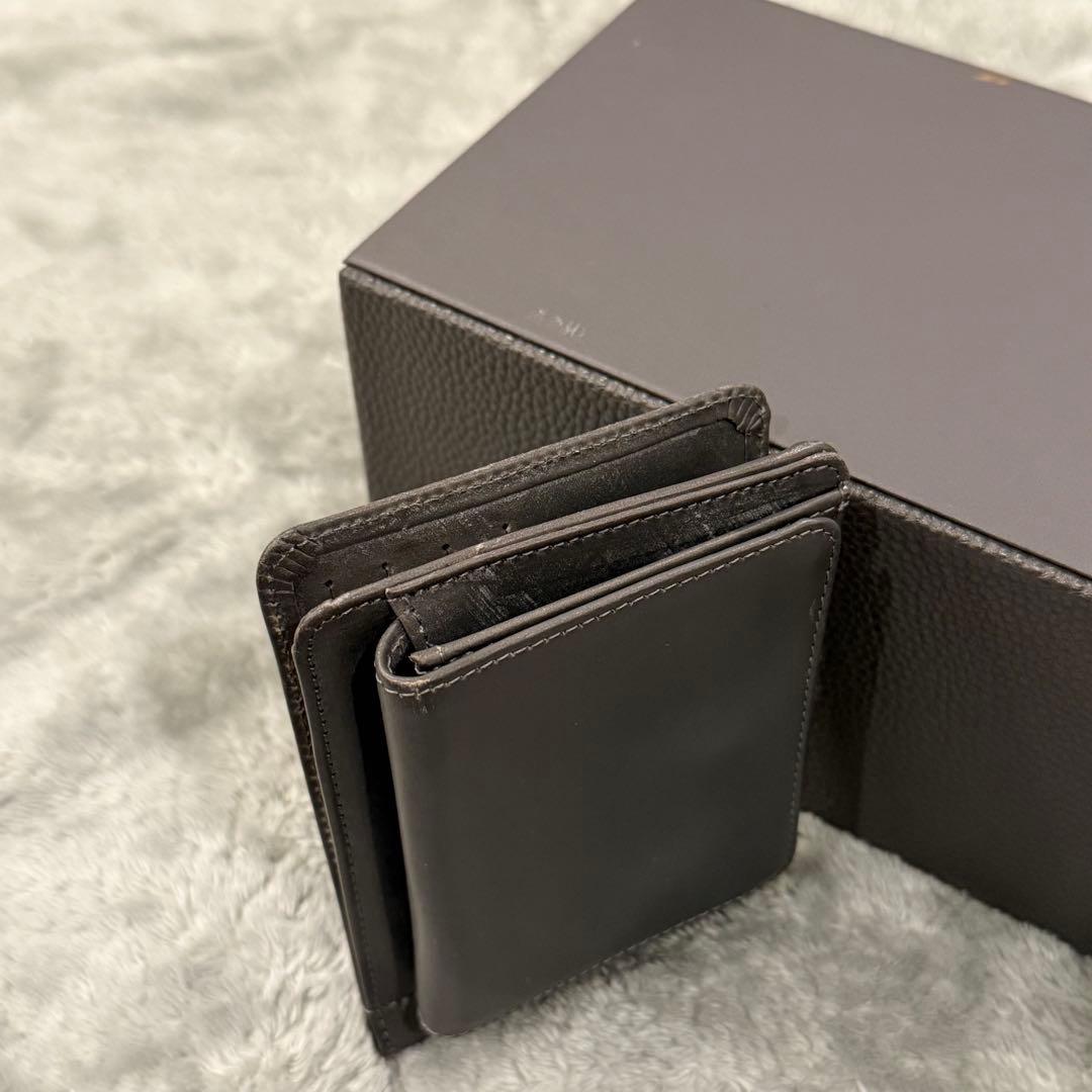 ⭐️極美品 ⭐️　グレンロイヤル　マネークリップ　小銭入れ付き　二つ折り財布