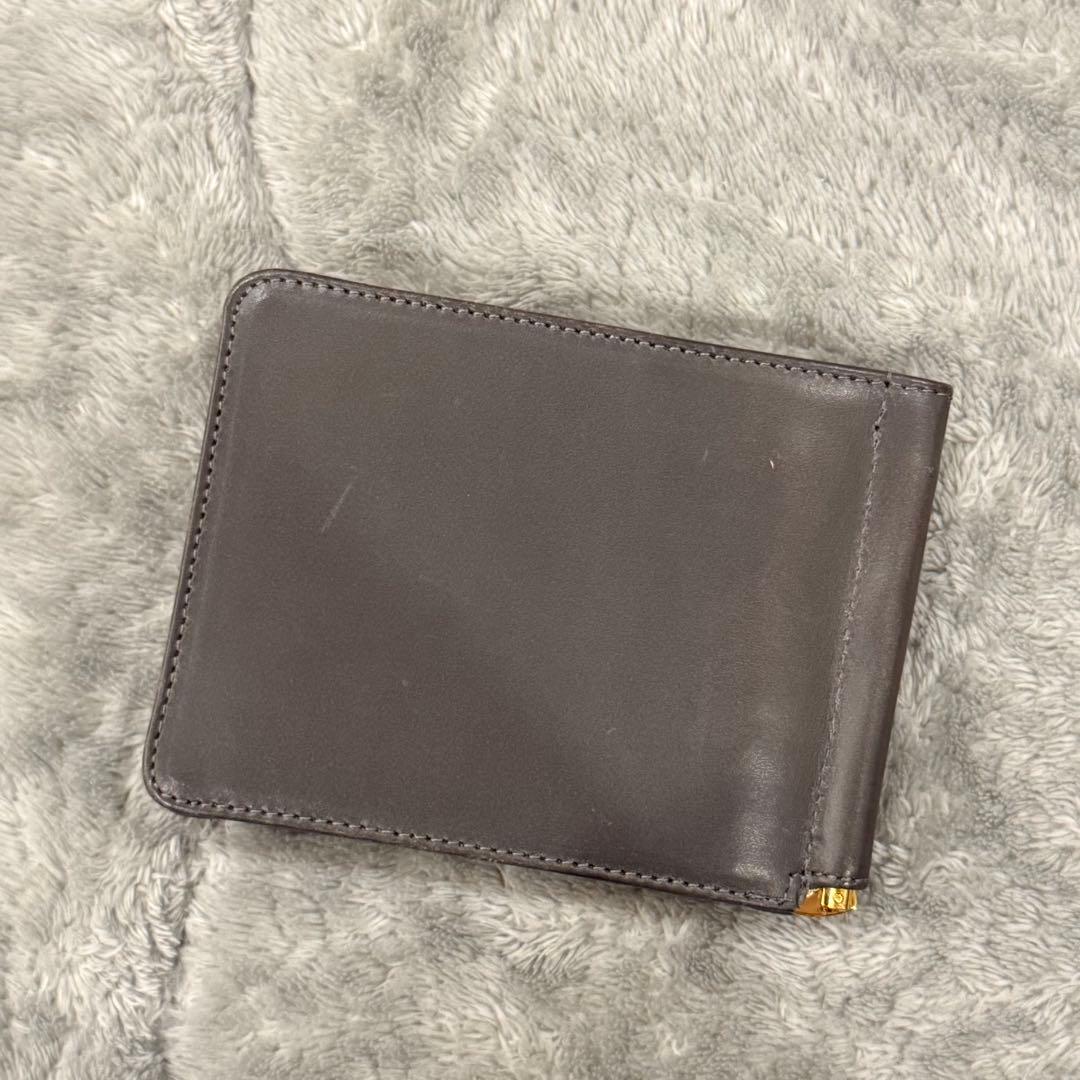 ⭐️極美品 ⭐️　グレンロイヤル　マネークリップ　小銭入れ付き　二つ折り財布