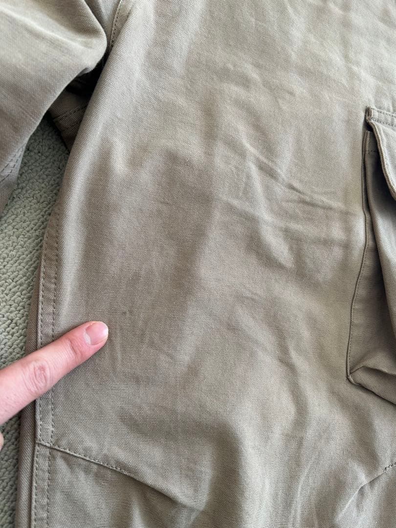 パンツ our legacy MOUNT CARGO Peafowl Canvas 46