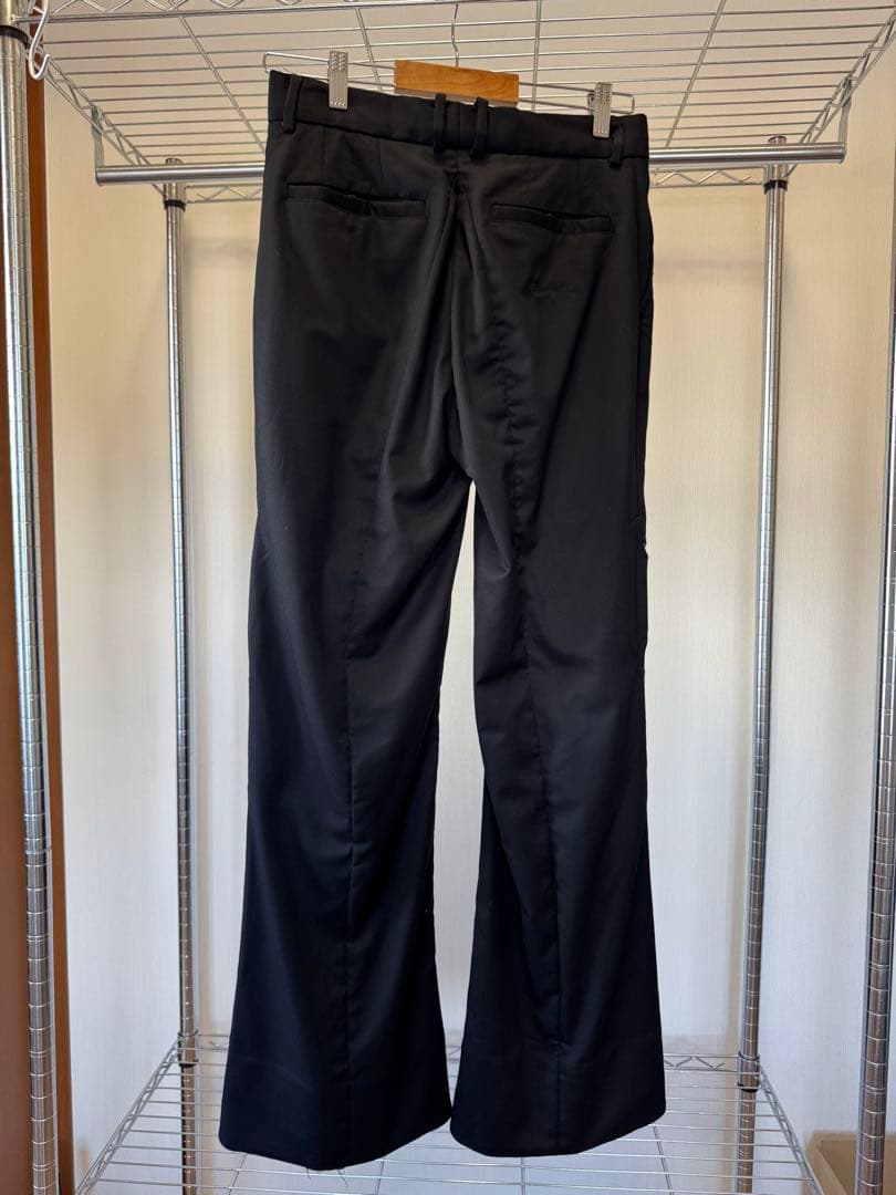 CORNER STONEコーナーストーン　フレアシルエット スラックス