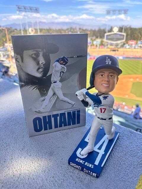 大谷翔平 50/50ボブルヘッド