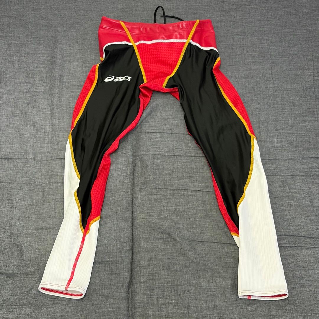 asics スイムスーツ ロングスパッツ Sサイズ