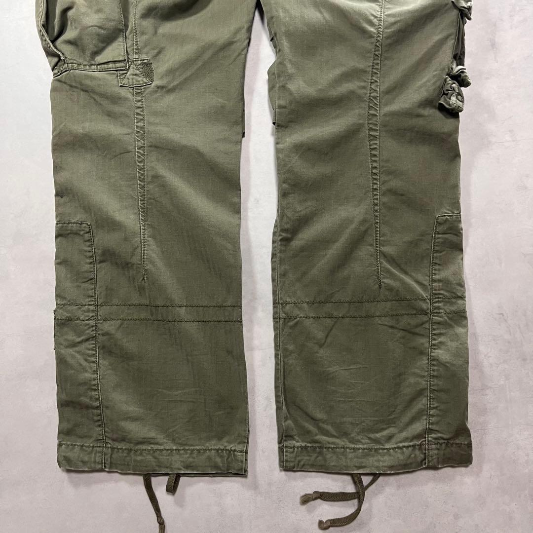 ◎90s ラルフローレン 13スターボタン ヘリンボーン カーゴパンツ m-51