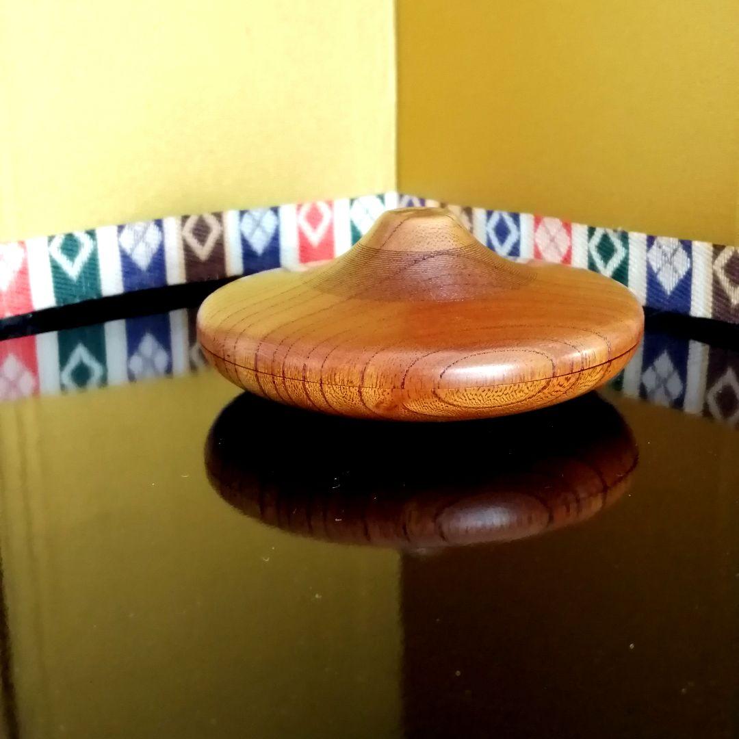 秋平造　線筋欅香合　共箱　茶道具　香合　欅　骨董