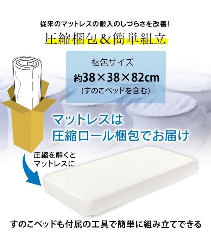 アイリスプラザ 脚付きマットレス ポケットコイル AATM-S つ165