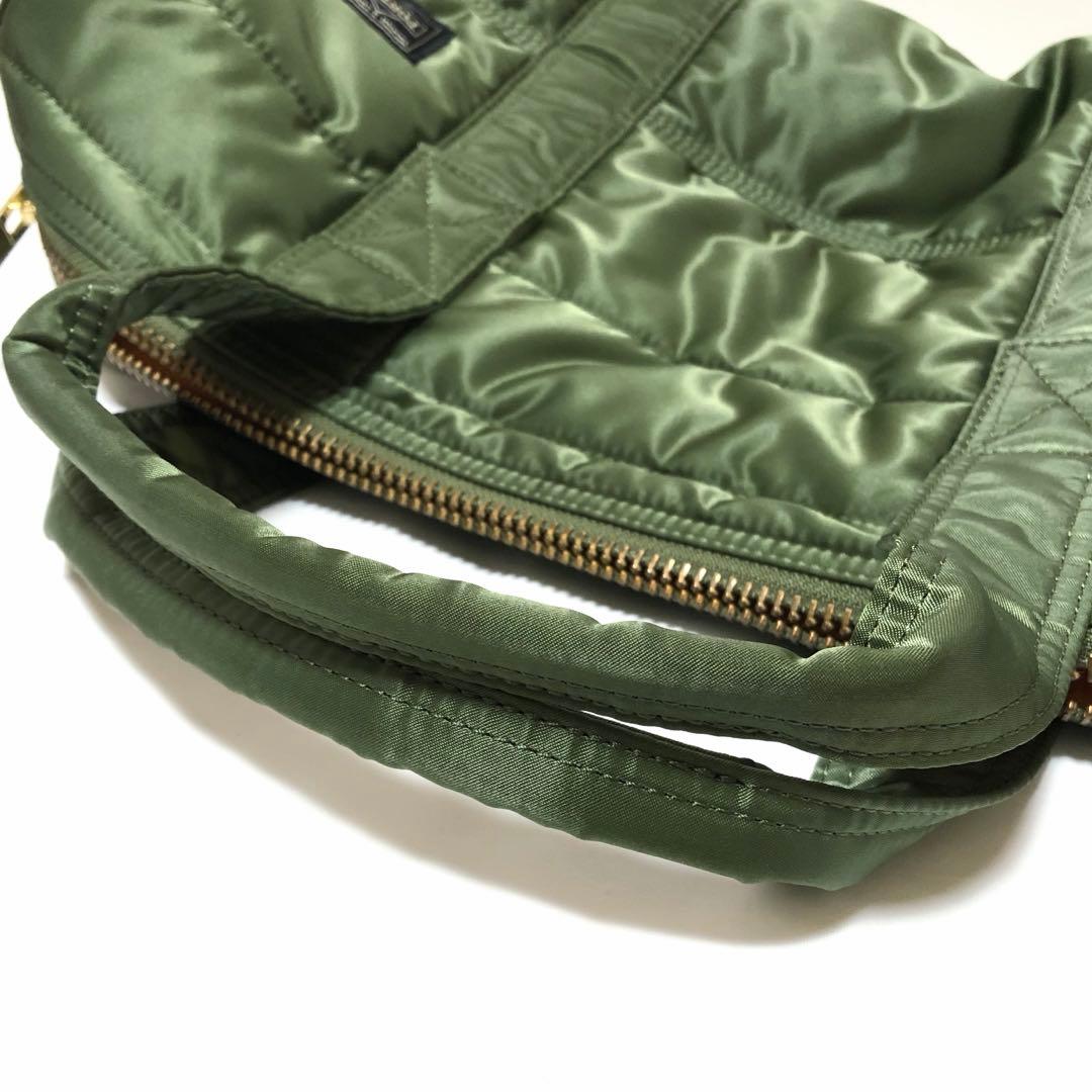 新品同様✨ポーター タンカー ボストンバッグS 2way セージ 吉田カバン