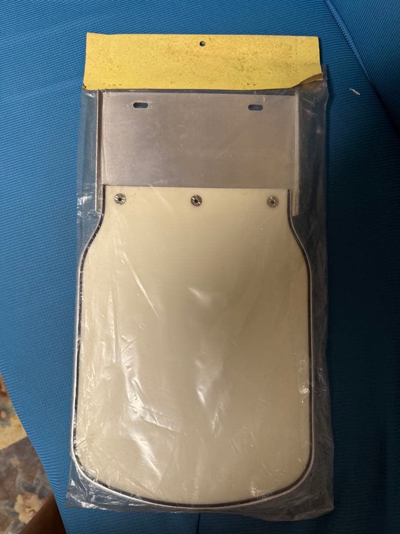 白　当時物 リード　LEAD製　リアフェンダーフラップ泥よけ　レア